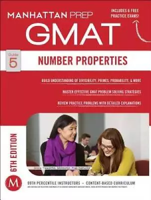 GMAT Number Properties (Manhattan Prep GMAT Strategy Guides) - VERY GOOD • $3.64