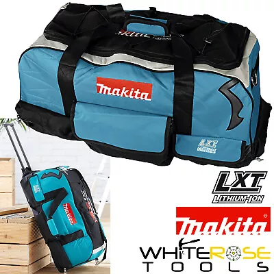 Makita Tool Bag Contractor Holdall Case Wheels Heavy Duty LXT600 70 X 36 X 38cm • £47.35