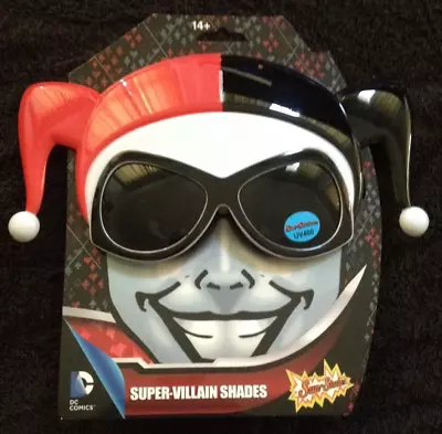 SUNSTACHES DC Comics HARLEY QUINN SUNGLASSES UV400 Super-Villain SHADES Batman • $33.70