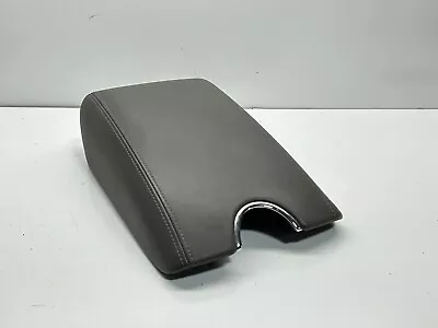 2010-13 Infiniti G25 G37 Center Console Beige Leather Armrest Lid Factory OEM • $50.99