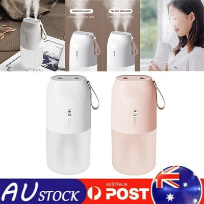 $23.29 • Buy Wireless Humidifier Car Essential Oil Diffuser Mist Maker Double Nozzle Home Hot