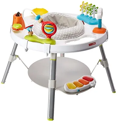 £10 • Buy Skip Hop Explore & More Baby's View 3 Stage Activity Center - 2 Toys Missing