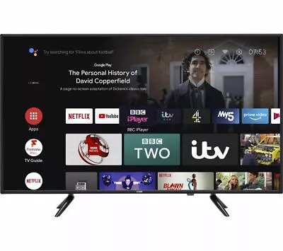 £169.99 • Buy LOGIK L40AFE21 Android TV 40  Smart Full HD LED TV 