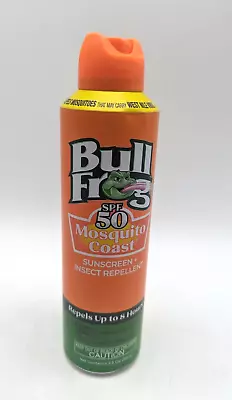 Bullfrog Mosquito Coast Sunscreen Insect Repellent SPF 50 5.5 Oz Aerosol • $11.99
