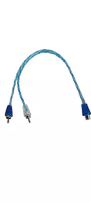 Rdcarshow Rca Splitter 2 Male To 1female Y Connector Car Audio Cable Rca1m2f • $6.95