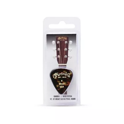 Martin #1 Guitar Pick Pack Heavy 1 Dozen .96mm • $7.99