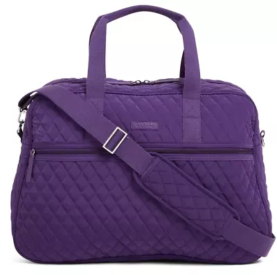 Vera Bradley Medium Traveler Duffel Elderberry Purple NWT • $85