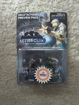 New Unopened 2007 Wizkids Halo Actionclix Preview Pack - 2 Figures From Target • £6.74