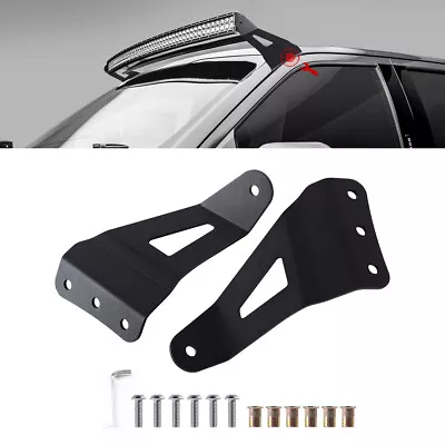 For Car Upper Bar Mounting Brackets Kit Off-road Roof LED Light Strip Bracket  • $18