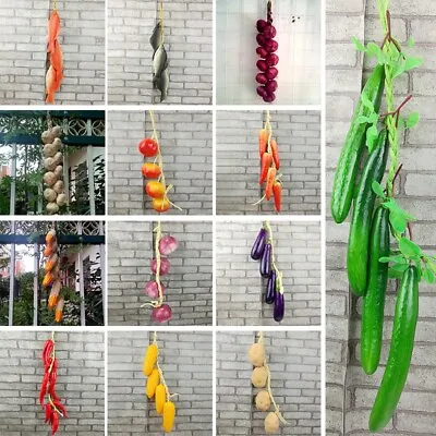 £4.86 • Buy Simulation Artificial Onion Garlic Carrot Tomato Vegetables For Decoration