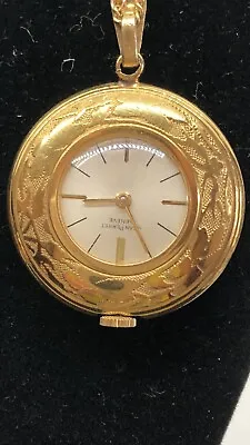 Jean Perret 17 Jewels  Swiss Vintage Womens Perfect Working Pocket  Watch • $50