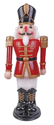 Nutcracker Prop Animated Outdoor Soldier 3 FT Christmas Decoration RED/WH • $145.99
