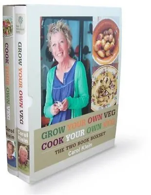 Cook / Grow Your Own Veg Boxset By Klein Carol Hardback Book The Cheap Fast • £4.99