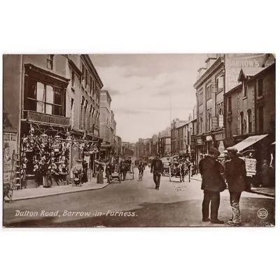 BARROW IN FURNESS Dalton Road Animated Scene Cumbria Postcard Unused • £9.99