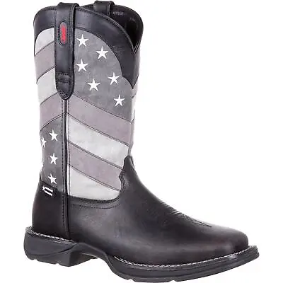 Rebel™ By Durango® Faded Black Flag Western Boot • $159