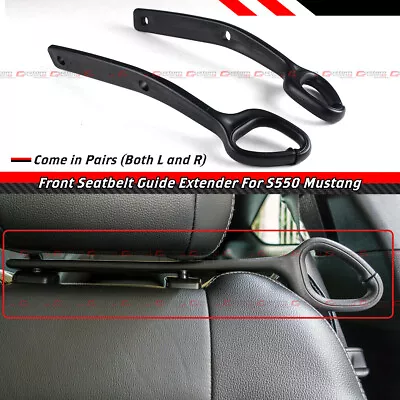 For 2015-2023 Ford Mustang EcoBoost GT Front Seat Belt Extension Guide Holder • $39.99