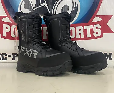 FXR X-Cross Speed (2023 Version) Snowmobile Boots - US-11 / EUR-45 - Black Ops • $158