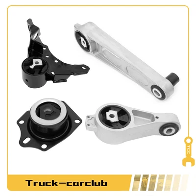 $66 • Buy For 2003 2004 2005 Dodge Neon 2.0L Auto Trans Motor & Trans Mount Set 4PCS
