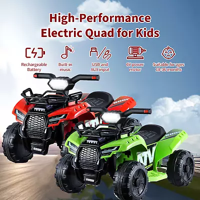 Kids Ride On Car 12V Battery Powered Electric Truck W/2.4G Remote Control  • £67.99