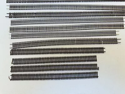 Micro Engineering N Scale Code 55 Flex Track Lot • $15