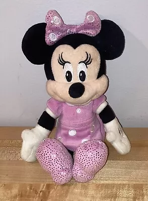 Disney Pink Minnie Mouse Small 9 Inch Plush Toy By Just Play Llc • $4