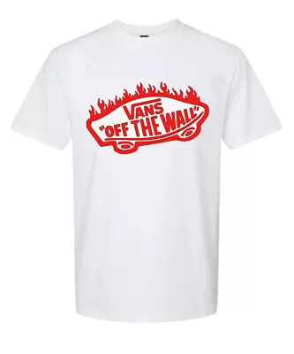 VANS OFF THE WALL Premium Vinyl Printed T-Shirts SM-4XL NEW STOCK! • $19.99