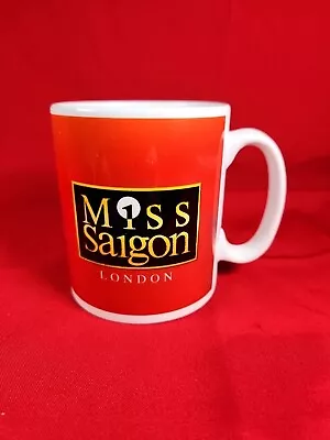 VTG 1988 - Miss Saigon - West End Musical Mug Tea Cup - England 260ml • £9.99
