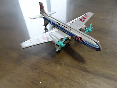 ‘60s Tin Friction MF-107 Toy Air Plane 622 ST-1 • $9.25