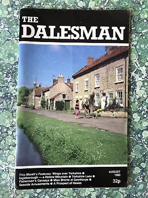 The Dalesman Magazine 1983 August Ingleborough Hawes Fishermans Ganseys  2994G • £2