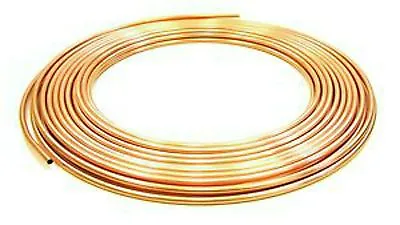 £12.61 • Buy  2 Metre Coils Of 4mm/5mm/6mm/8mm/10mm/1/4''/3/8''/1/2''/3/4'' Copper Pipe/tube
