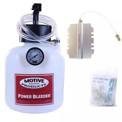 Motive Products 0105 Pressure Brake Bleeder Square Master Cylinders • $99.95