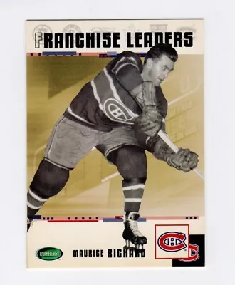 2003-04 Parkhurst Original Si Franchise Leaders Maurice Richard #92 Career Goals • $5.17