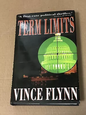 Signed Original (local Publisher) Version Of Vince Flynn’s TERM LIMITS --  VG++ • $239.20