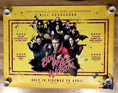 Boy Kills World  Original Quad Cinema Poster 2024  • £9.99