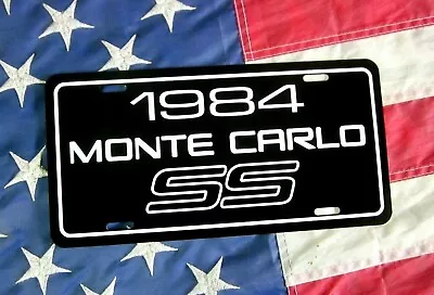 1984 Chevrolet Monte Carlo SS  License Plate Tag 84 Chevy Performance Muscle Car • $19.86