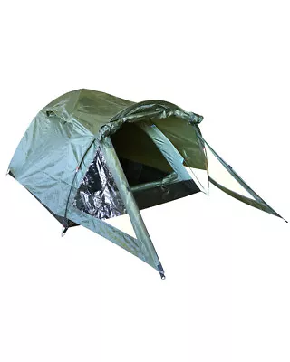 Kombat Military Olive Green Camouflage Elite 2 Person Twin Skin Dome Tent • £44.95
