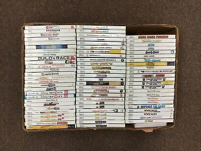 Nintendo Wii Games! You Pick / Choose COMBINED SHIPPING BARGAIN SAVE HUGE LOT • $6