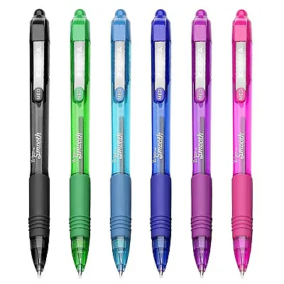 Zebra Z-Grip Smooth - Retractable Ballpoint Pen - 12 Pack • £8.49