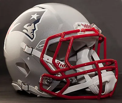 ***CUSTOM*** NEW ENGLAND PATRIOTS NFL Riddell Speed AUTHENTIC Football Helmet • $339.99