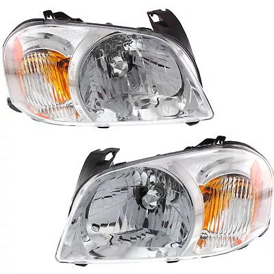 Headlight Set For 2005-2006 Mazda Tribute Left And Right With Bulb 2Pc • $145.28