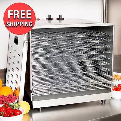 $238.34 • Buy Commercial Kitchen Equipment Food Dehydrator Jerky Meat Vegetable Chips Fruit   