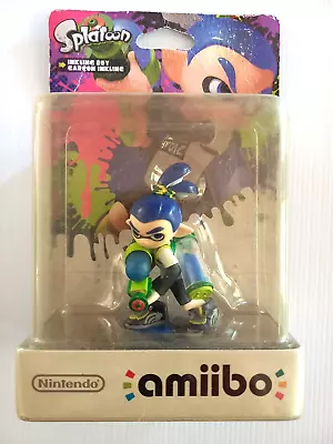 $32.50 • Buy UNOPENED Nintendo Amiibo Splatoon Inkling Boy Blue