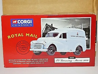 Corgi Classics 1/43 Scale Morris 1000 Van T.V. Licence Investigation • $12.27