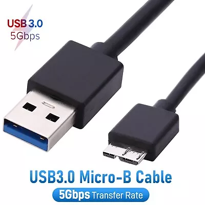 Portable Micro USB 3.0 Cable High Speed Data SYNC For HDD External Hard Drive • $6.99