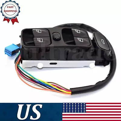 New Electric Power Window Switch Front Driver Side For Mercedes W203 C-CLASS OE • $31.99