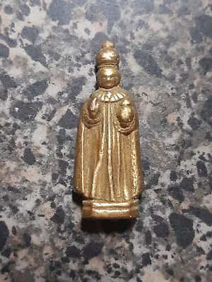 Vintage Infant Of Prague Baby Jesus Christ Mini Statue 1  • $13