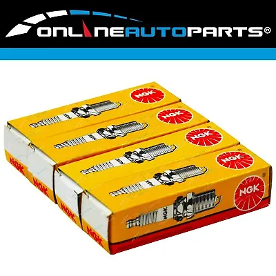 Set Of 4 NGK Spark Plugs 4cyl For Mazda E2000 2.0L FE 1984~1999 Engine • $19.95