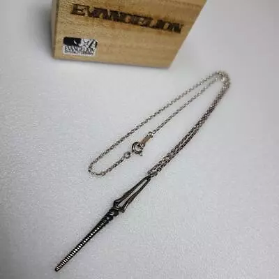 $213.20 • Buy Evangelion Spear Of Longinus Silver 925 Necklace With Wooden Box
