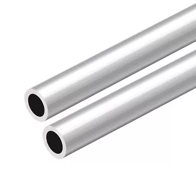 2pcs 6063 Aluminum Round Tube 300mm Length 12mm OD 9mm Inner Dia Seamless Tubing • $15.24