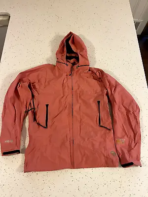 SALMON Mountain Hardwear Typhoon Gore-tex Jacket Ultralight Coat Parka Medium • $77